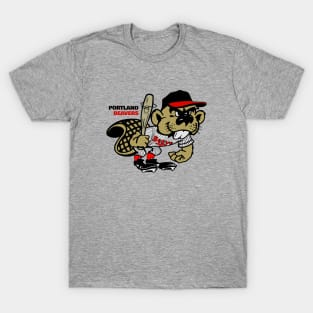 Retro Portland Beavers Baseball T-Shirt